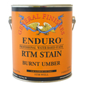 General Finishes 1 Gal Burnt Umber Enduro RTM Water-Based Wood Stain BUGA